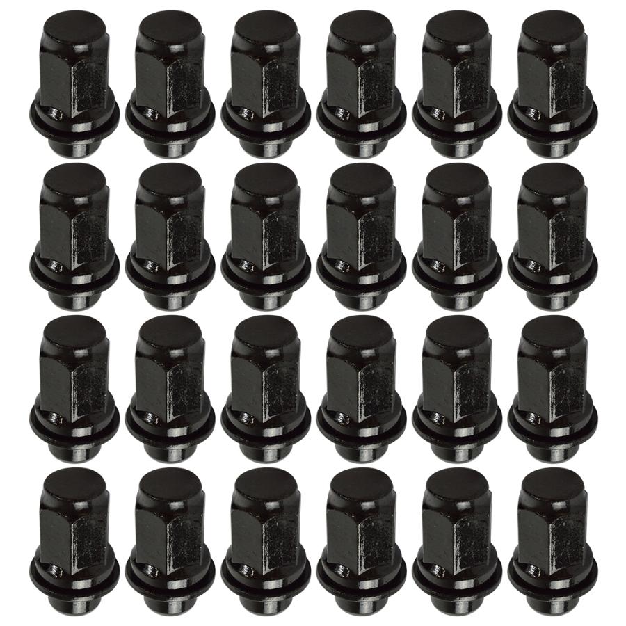 24個『M12 P1.5 21HEX』『平面座 全長47mm 純正ホイール用』ホイール