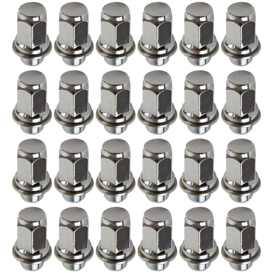 24個『M12 P1.5 21HEX』『平面座 全長47mm 純正ホイール用』ホイール