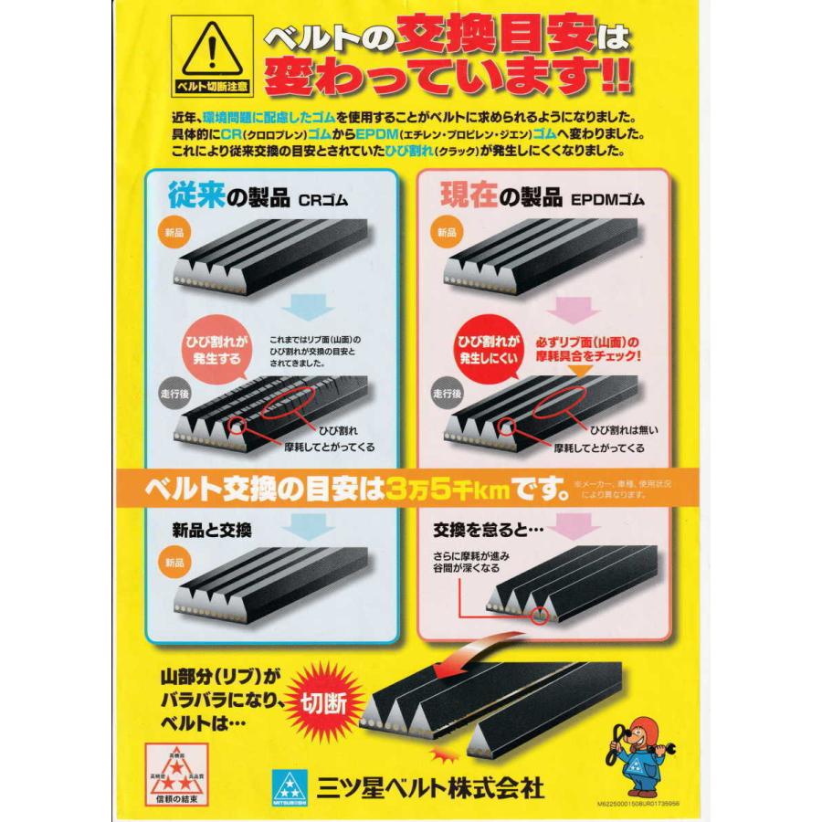 三ツ星 ファンベルト リブスター 4PK730 です!! : ひがしやま - 通販