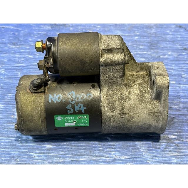 シルビア E-S14 セルモーター スターター 純正品番23300-65F01 管理 