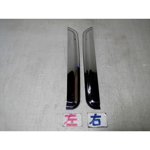 三菱 ミニキャブバン U61V 62V ビス金具付き　ドア バイザー ミニキャブ GBD-U61V フロントドアバイザー 左右セット 管理番号AC3414
