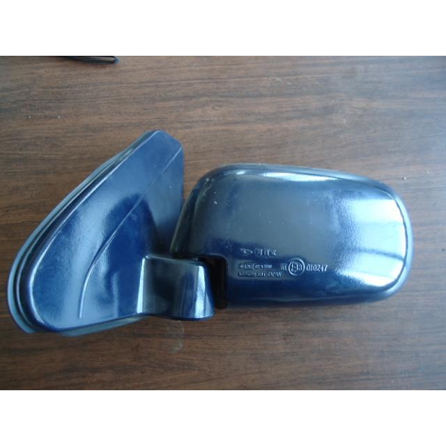 確認用 ミラ（ダイハツ） ミラ V-L500V 左ドアミラー 無塗装を黒塗装 純正品番