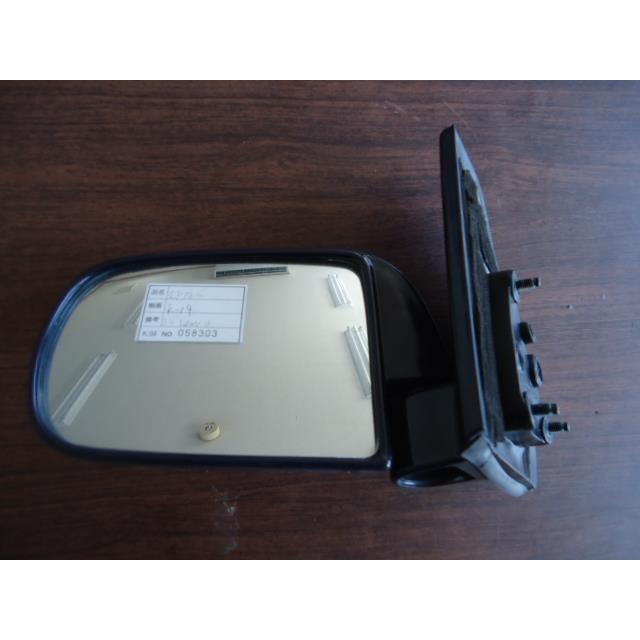 ミラ（ダイハツ） ミラ V-L500V 左ドアミラー 無塗装を黒塗装 純正品番