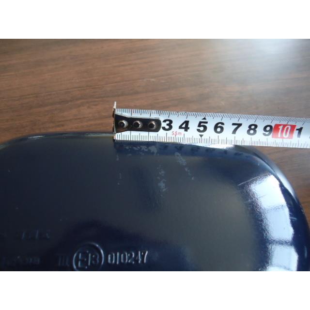 ミラ（ダイハツ） ミラ V-L500V 左ドアミラー 無塗装を黒塗装 純正品番