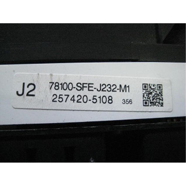 オデッセイ DBA-RB1 スピードメーター 純正品番78120-SFE-J23 管理番号 