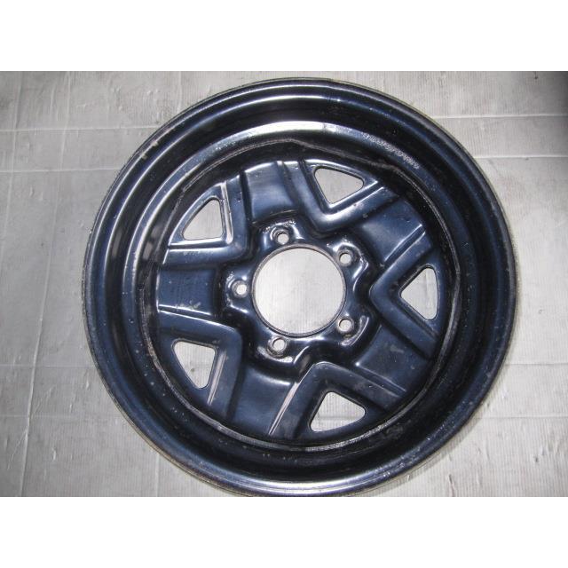 中古ホイール　16X5.0　ジムニー純正スチールホイール　4本 ジムニー ジムニー JA11V スチールホイール 16インチ 1本 管理番号