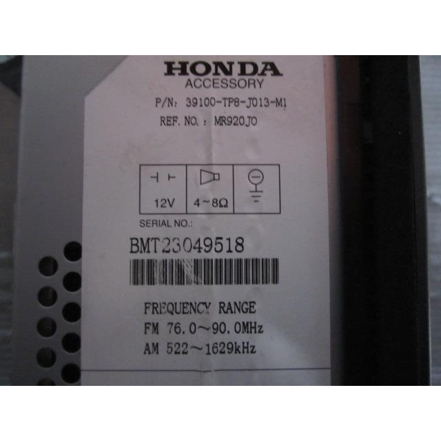 アクティ EBD-HA9 ラジオ 純正品番39100-TP8-J01 管理番号R8416 アクティ EBD-HA9 ラジオ 純正品番39100-TP8-J01 管理番号R8416