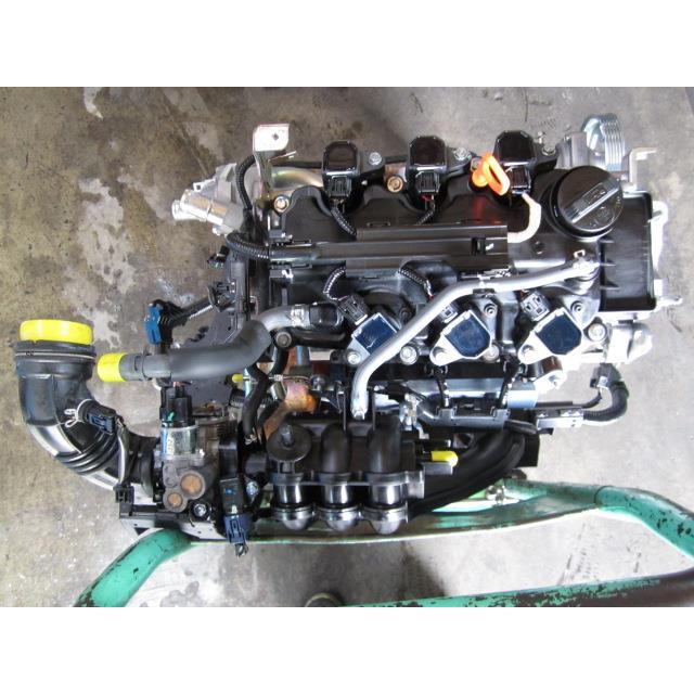 ライフ DBA-JC1 エンジン P07A 529km ノンターボ車 純正品番12200-RS8