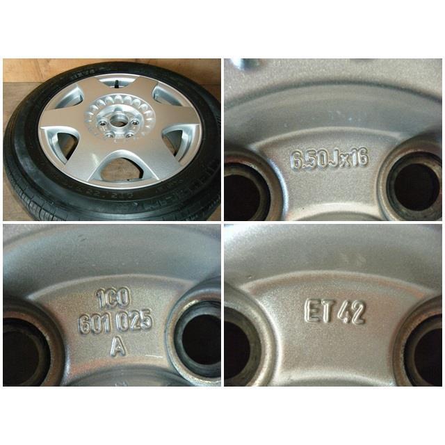 VW ニュービートル 9CAQY アルミホイール 16インチ 1本 管理番号X1551