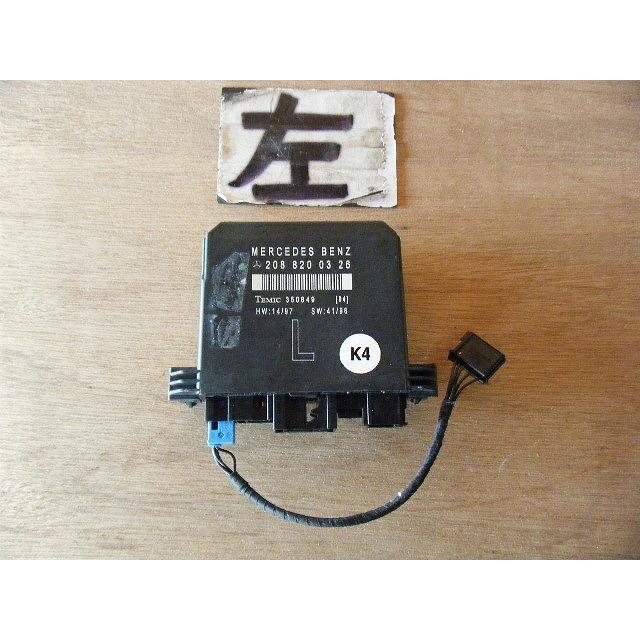 ベンツ CLKクラス E-208335 左ドアコントロールユニット 品番208 820
