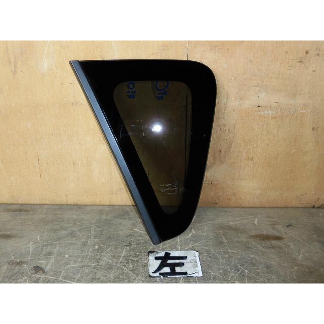 eKカスタム DBA-B11W 左クォーターガラス AGC M2L2 純正品番6121A669
