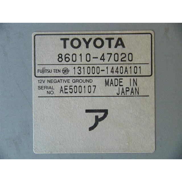 プリウス DAA-NHW20 マルチアンプTVチューナー 純正品番86016-47010
