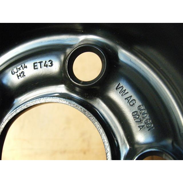 ポロベア VW ポロ 9NBBY スペアータイヤ スペアタイヤ 185/60R14 管理番号