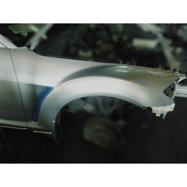 ライトフェンダー 右 Fバンパー RX-8 LA-SE3P 右フロントフェンダー カラー番号22V サンライトシルバー