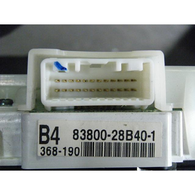 ヴォクシー DBA-AZR60G スピードメーター 純正品番83800-28B40 ヴォクシー DBA-AZR60G スピードメーター 純正品番83800-28B40