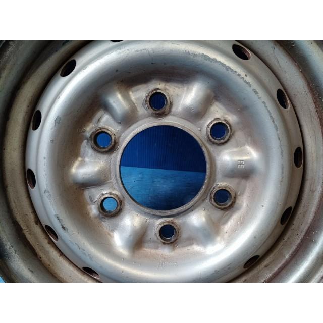 m*i様 ダイハツ 軽自動車用 14インチ スチールホイール 4本 モーターファーム ファーム デイトナ 14インチ 4H100 5J +42 1本