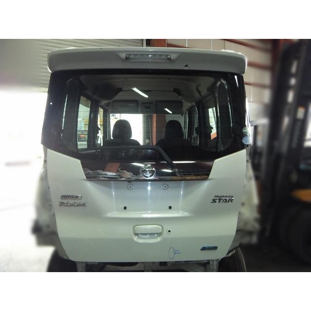 デイズルークス　リアバンパー　B21W　パールホワイトw13 デイズルークス DBA-B21A バックドア リアゲート カラー番号W13