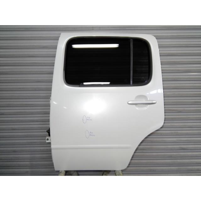 ミラ（ダイハツ） ミラココア DBA-L675S 左リアドア カラー番号W24