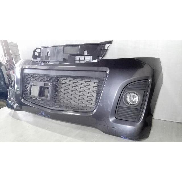 AZワゴン DBA-MJ23S フロントバンパー カラー番号ZLY ルナグレー(PM