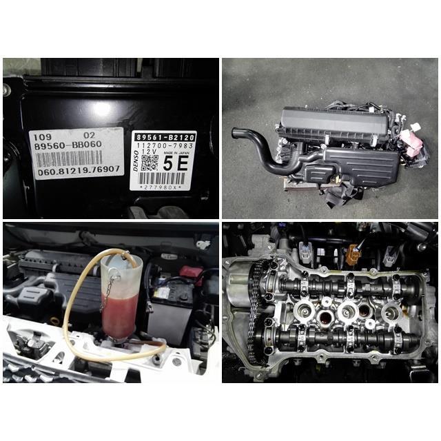 ピクシスジョイ DBA-LA250A エンジン ノンターボ車 KF-VE 44,782km 