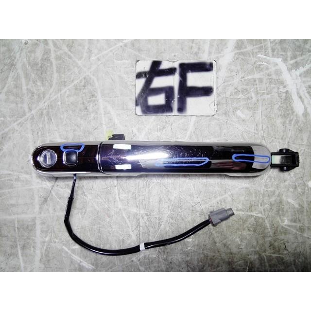 クロスビー DAA-MN71S 右フロントアウターハンドル メッキ 純正品番