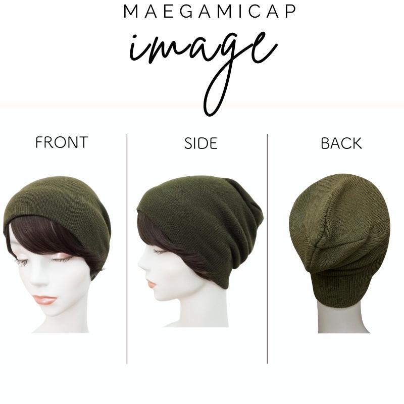 ウィッグ付き 帽子 医療用帽子 前髪付き 毛付き帽子 医療用ウィッグ