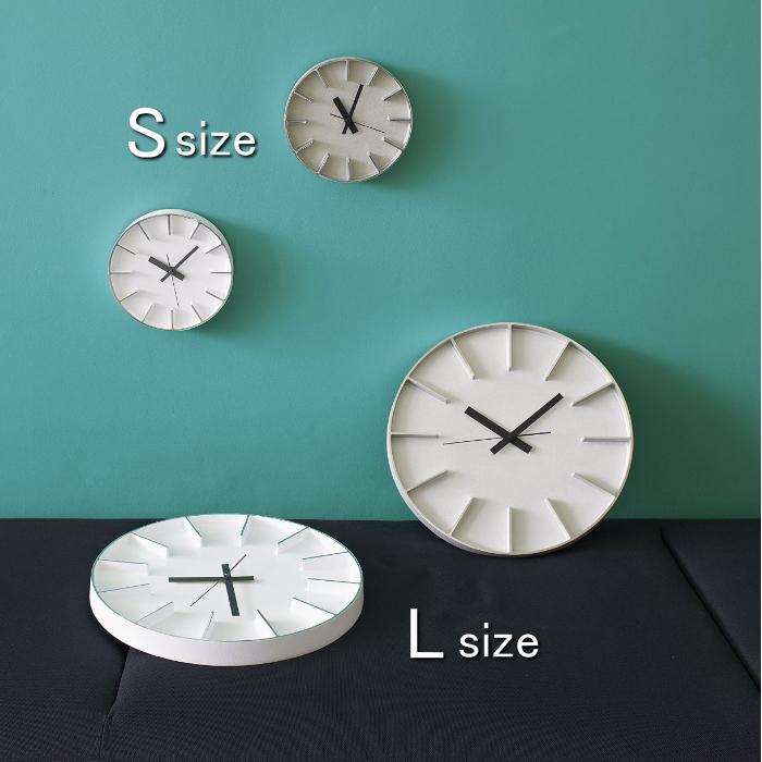 Lemnos（レムノス） 掛け時計 置時計 エッジクロック Sサイズ edge