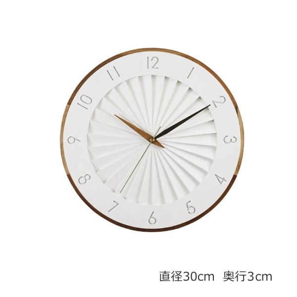 掛け時計 ルドヴィーカ インターフォルム Ludvika CL-4384 INTERFORM スイープ 静音 クロックフックプレゼントの画像