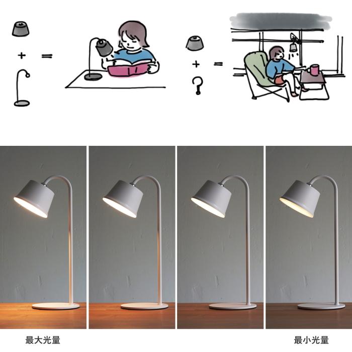 DI CLASSE（ディクラッセ） デスクライト LED マグネッコ ポータブル