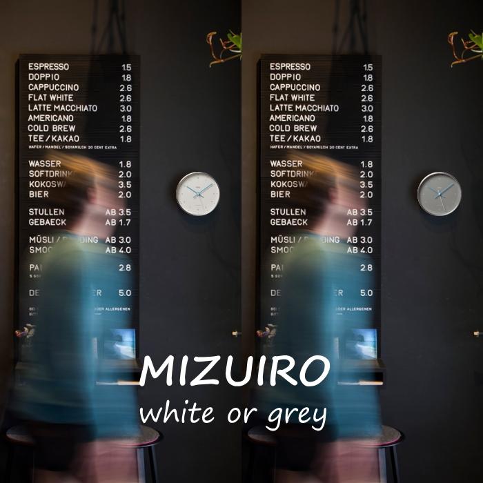 Lemnos レムノス 電波時計 掛け時計 ミズイロ MIZUIRO LC07-06