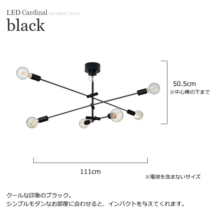 ペンダントライト LEDカーディナル ブラック LED Cardinal black pendant lamp ディクラッセ DI CLASSE｜a-plus-i｜05