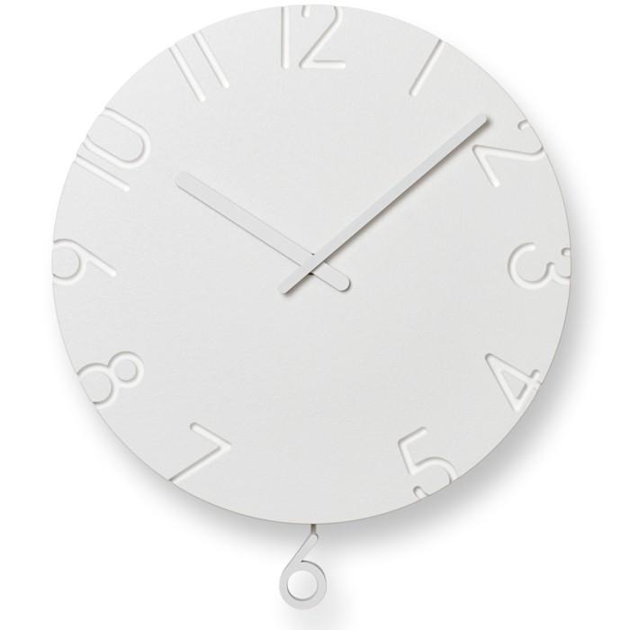 Lemnos（レムノス） 振り子時計 カーヴド スウィング 掛け時計 CARVED