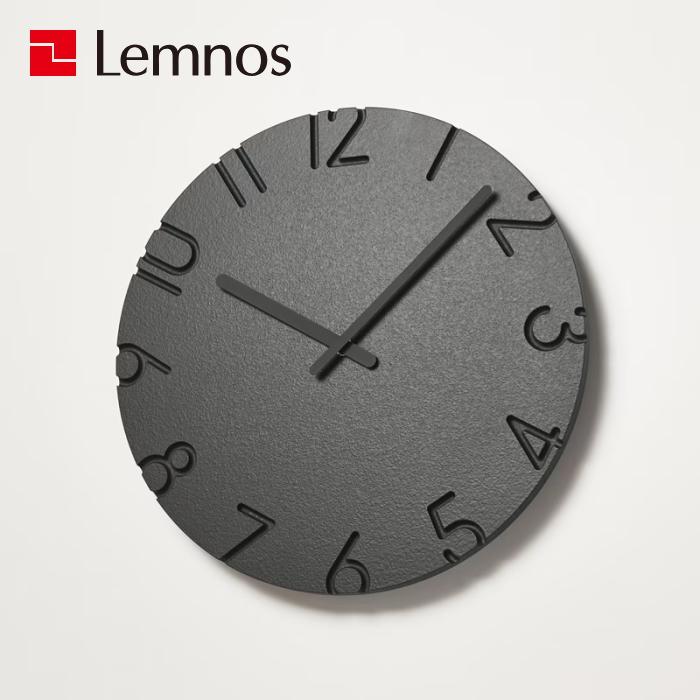 Lemnos（レムノス） 掛け時計 タカタレムノス lemnos CARVED COLORED L