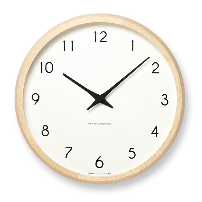 レムノス Campagne カンパーニュ PC10-24W Lemnos Campagne PC10-24W 電波時計 掛け時計 レムノス