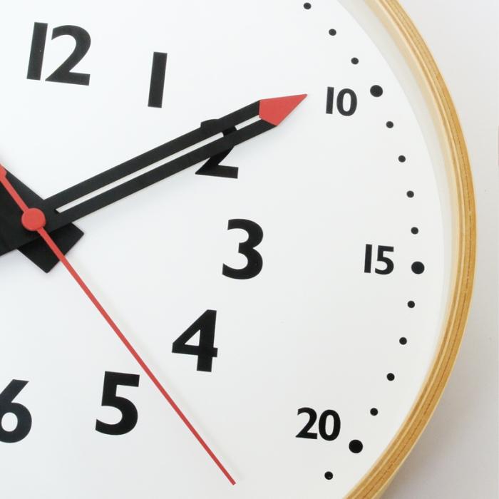 Lemnos（レムノス） 知育時計 掛け時計 ふんぷんくろっく Mサイズ YD14