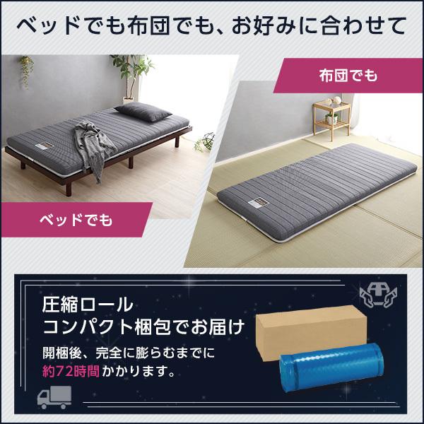 フランスベッド 折りたためるスプリングマットレス シングル フランスベッド 折りたためるスプリングマットレス シングル