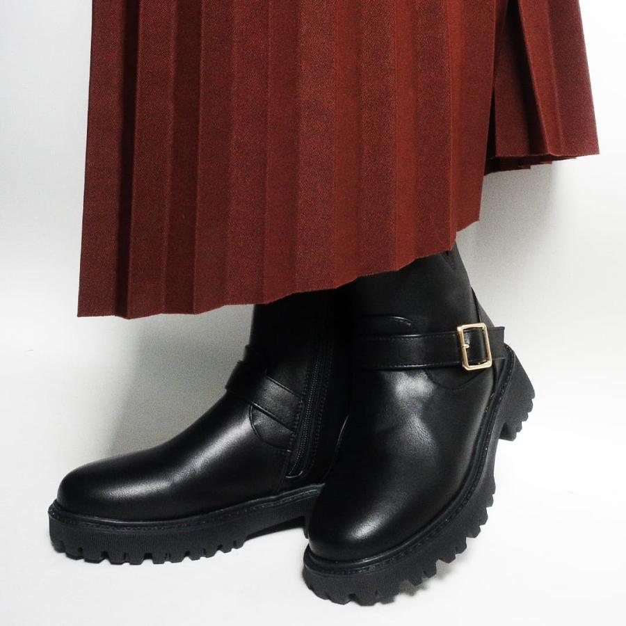 【美品】MHL エンジニアブーツ　ブラック　38 Scramble 【1000円OFFクーポン対象】ブーツ エンジニアブーツ