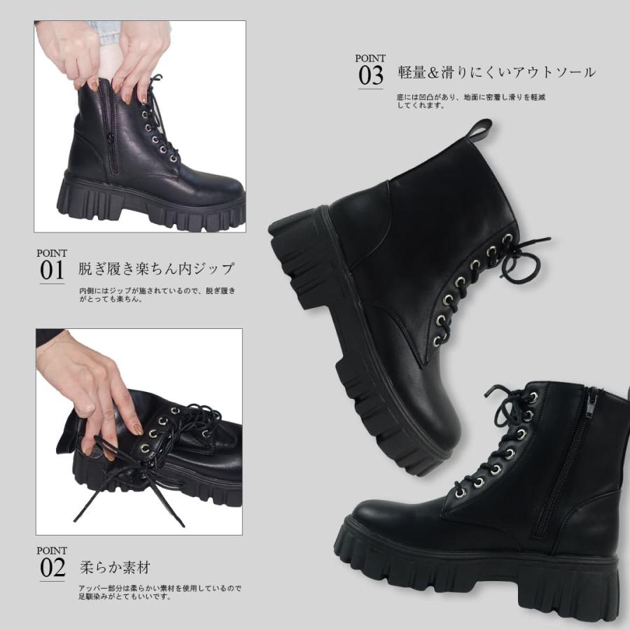 Scramble（スクランブル） 【30%OFFクーポン対象】レースアップ ブーツ