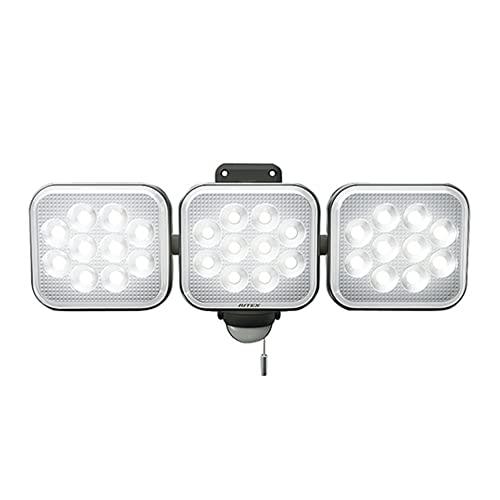 ムサシ　12W×3灯　フリーアーム式LEDセンサーライト　LED-AC3036◆ 12W×3灯 フリーアーム式LEDセンサーライト（LED-AC3036