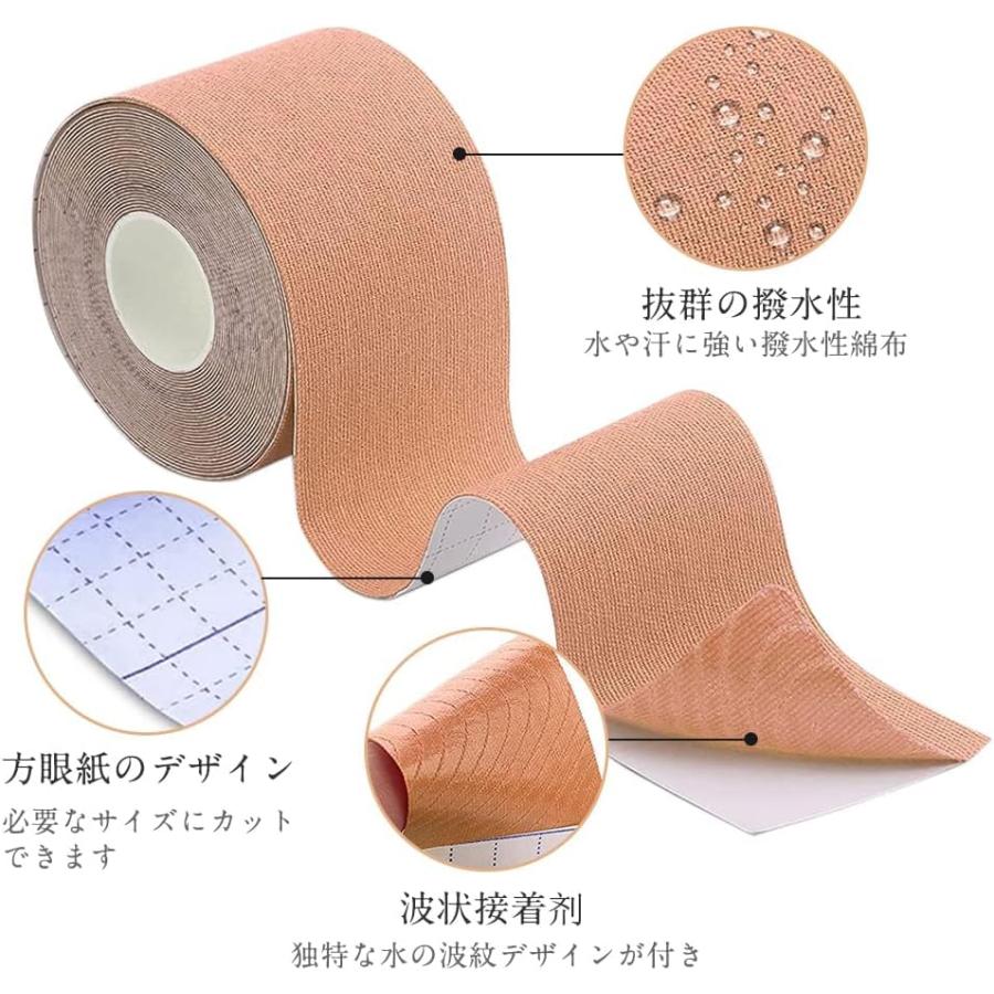 LIKENNY テーピングテープ キネシオ テープ 2巻入 筋肉・関節を 