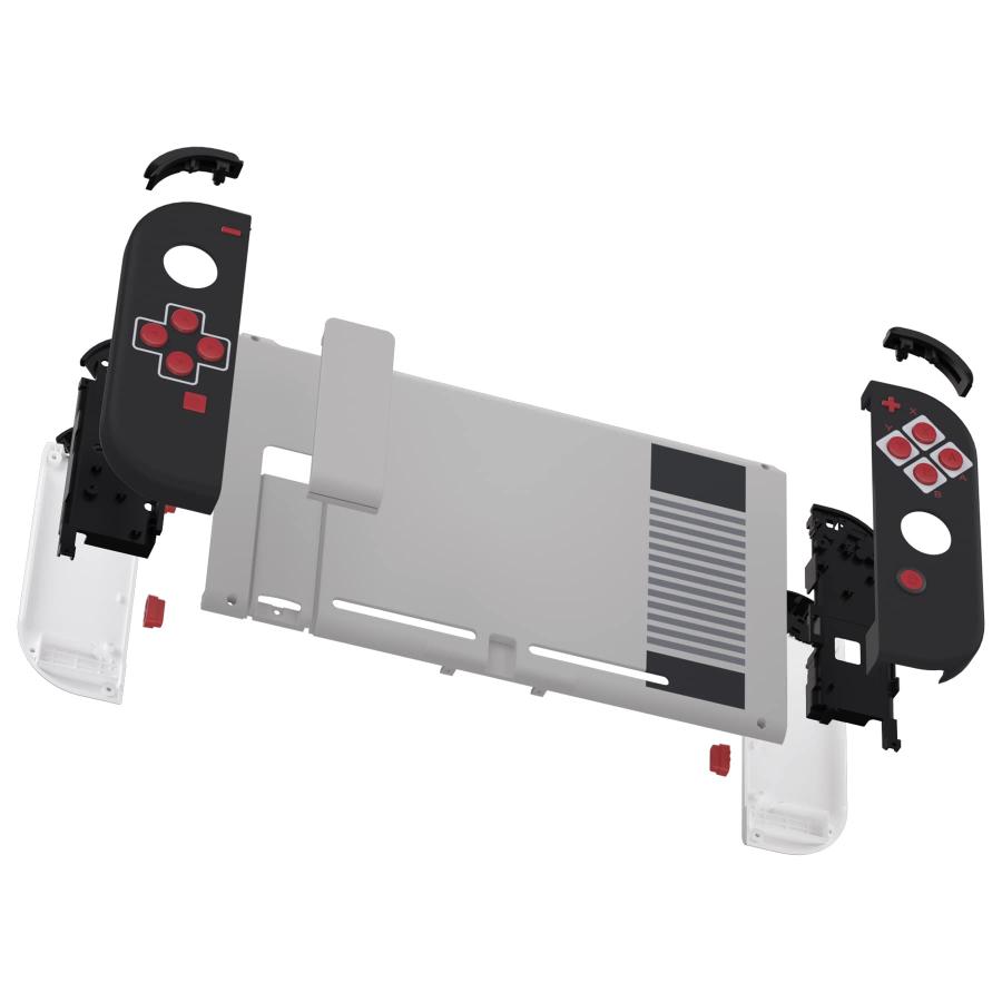 eXtremeRate Switchに対応用カスタムDIYケースシェル、レトロデザイン