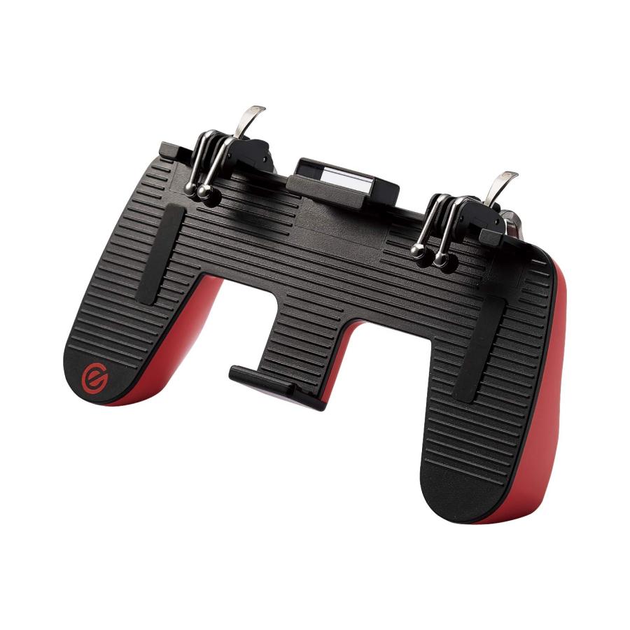 エレコム スマホゲーム コントローラー グリップ / 4ボタン iPhone