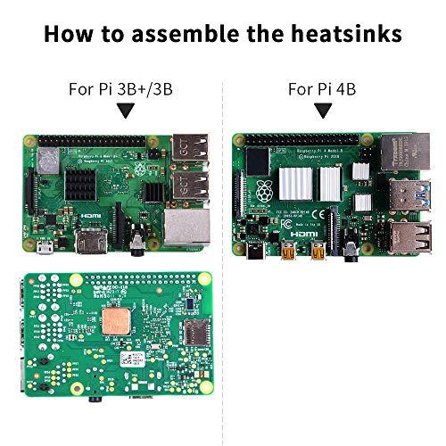 GeeekPi アクリルケース Raspberry Pi 4 Model B & pi 3 B+ Raspber