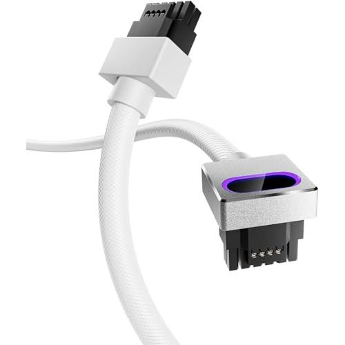 AsiaHorse Hydrus 16ピン GPU用スリーブケーブル GPU用PC電源 延長
