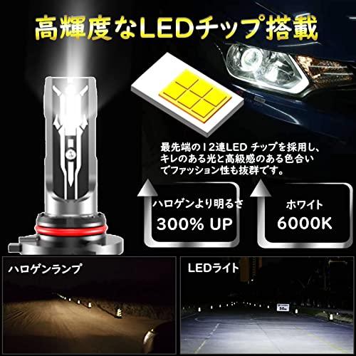 XELORD 車用 LED ヘッドライト HB3 LEDハイビーム 高輝度 6000K