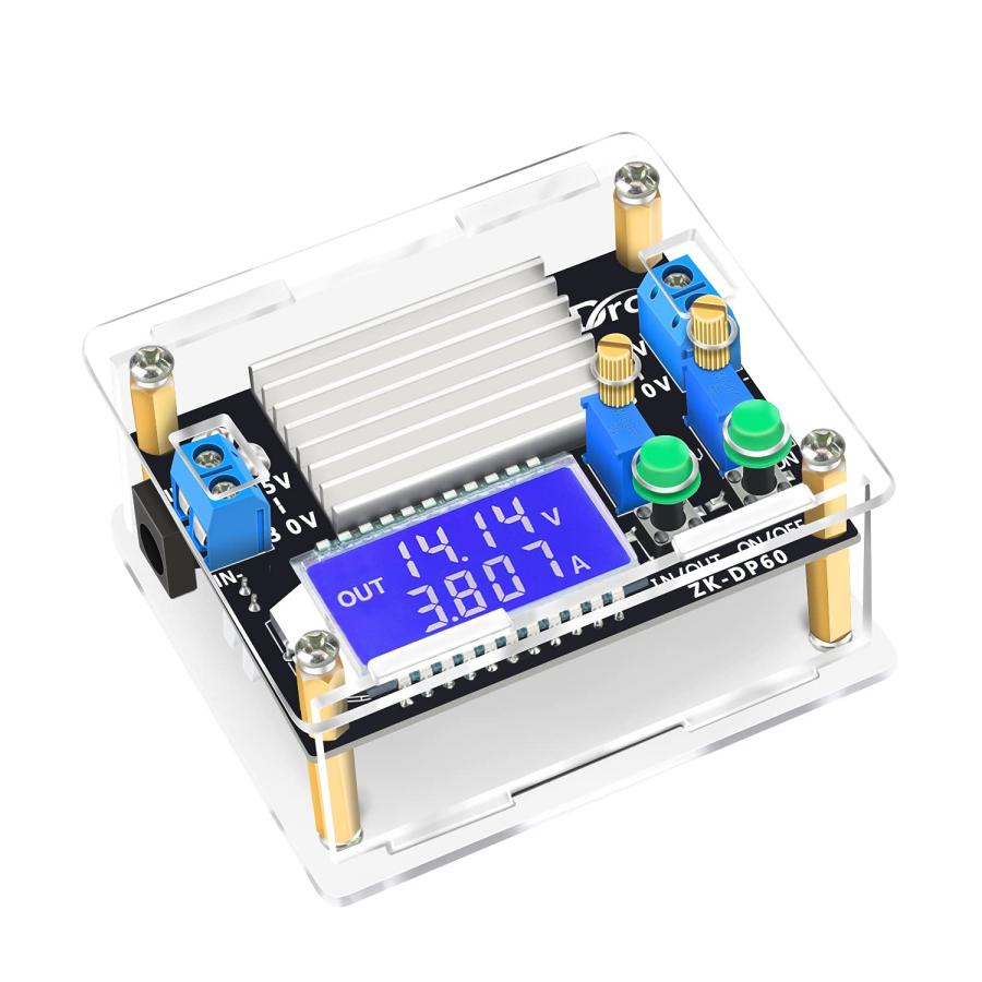 DROK 昇降圧コンバーター DC-DC 5.5-30Vから0.5-30V 4A 35W 調整 5V