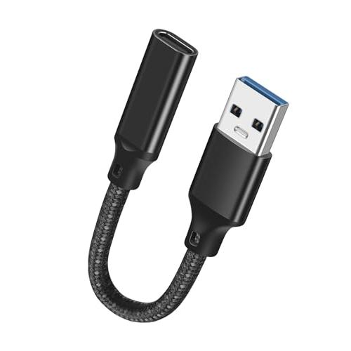 USB 3.1オス Type C メス 変換ケーブル 15cm タイプC 変換アダプタ
