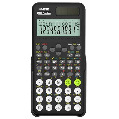 NEWYES 関数電卓 401関数・機能 微分積分・統計計算・数学自然表示 2行