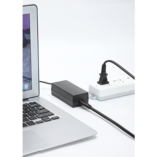 FUNZUR AC電源ケーブル TV用電源コード 延長2m (PSE規格品) メガネ型