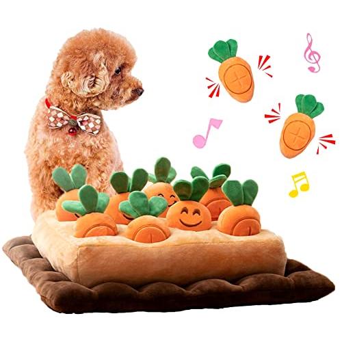 にんじん畑 犬 おもちゃ にんじん収穫隊 YCYHHHWノーズワークマット